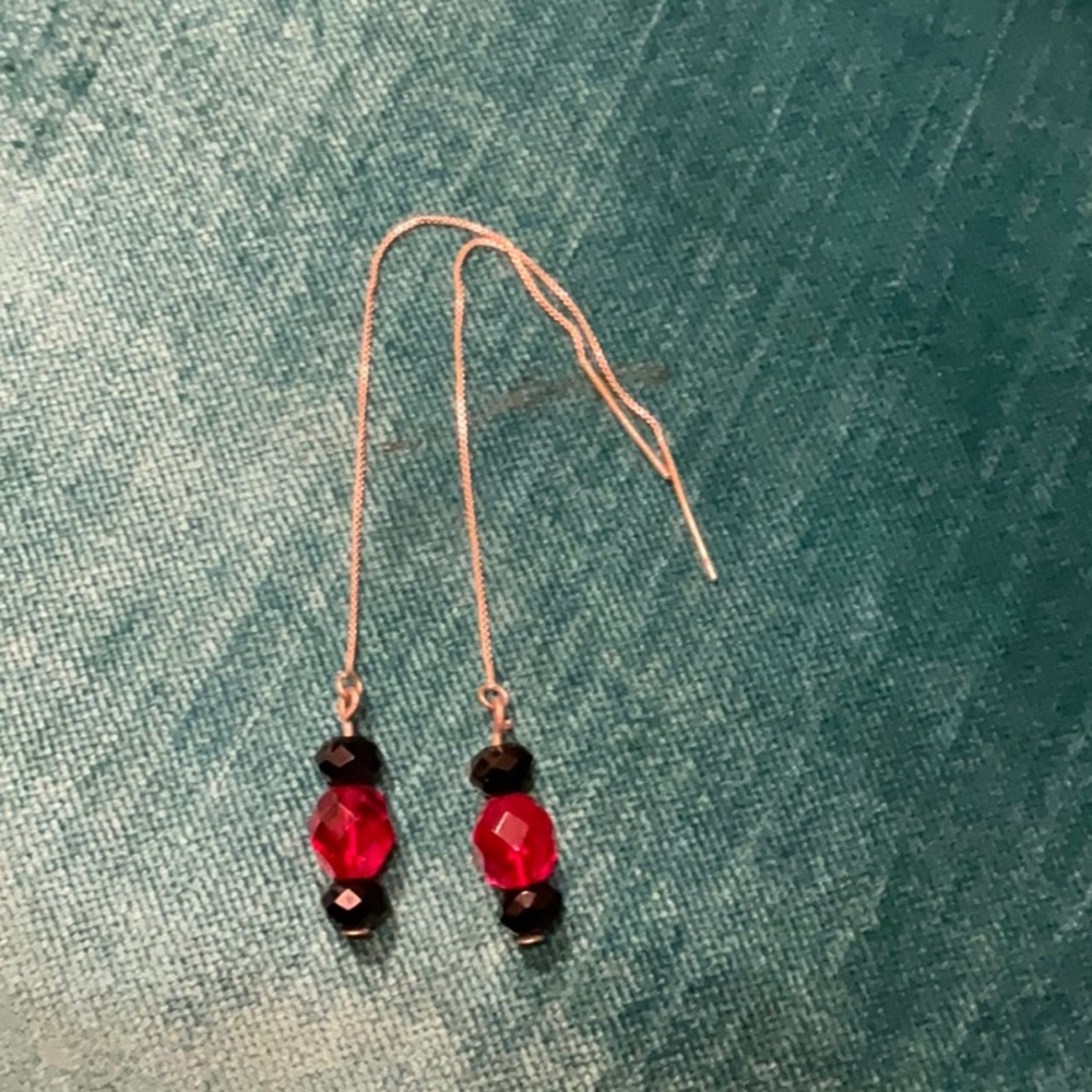 Sterling Silver with vintage beads